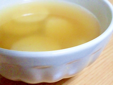 海老芋（里芋）のコンソメスープ